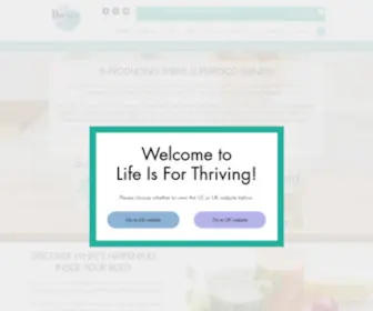 Lifeisforthriving.com(Thrive with Denise Kelly) Screenshot