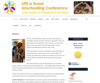 Lifeisgoodconference.com(LIFE is Good Conference) Screenshot