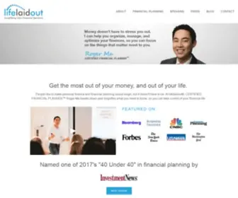 Lifelaidout.com(Certified Financial Planner and Speaker) Screenshot