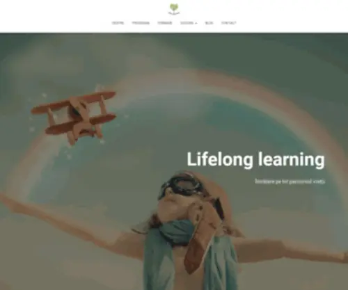 Lifelearning.ro(Lifelong learning) Screenshot