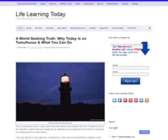 Lifelearningtoday.com(Life Learning Today) Screenshot