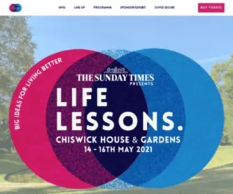 Lifelessonsfestival.com(Life Lessons) Screenshot