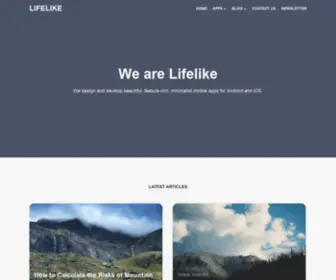 Lifelikeux.com(Lifelike) Screenshot