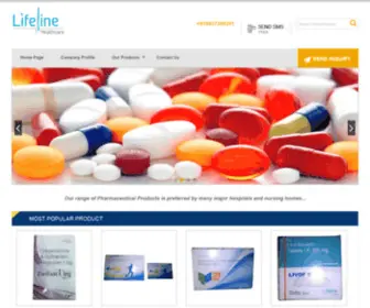 Lifeline-Healthcare.com(LIFE LINE HEALTHCARE) Screenshot