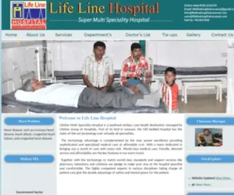 Lifelinehospitalvaranasi.com(Life Line Hospital) Screenshot