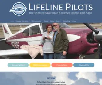 Lifelinepilots.org(LifeLine Pilots) Screenshot