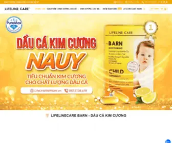 Lifelinevietnam.vn(Lifeline Việt Nam) Screenshot