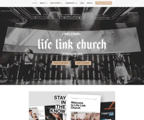Lifelink.church(Life Link Church) Screenshot