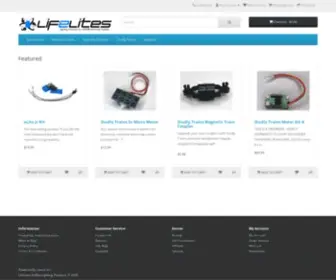Lifelites.com(LifeLites Hobby Lighting Products) Screenshot