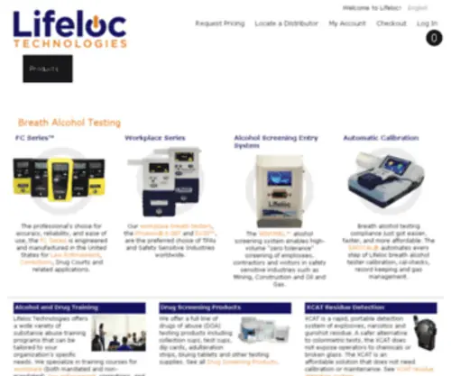 Lifeloc.com(Lifeloc) Screenshot
