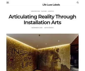 Lifeluxelabels.com(Life Luxe Labels) Screenshot