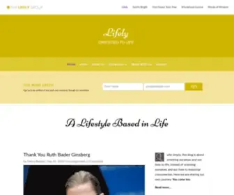 Lifelyforlife.com(Oriented to Life) Screenshot