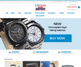 LifemaxDirect.co.uk(Lifemax Direct) Screenshot