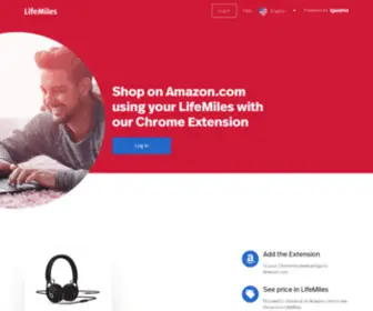 Lifemilesonlineshopping.com(Redeem on Amazon with LifeMiles) Screenshot