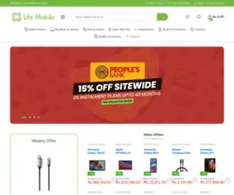 Lifemobile.lk(Life Mobile) Screenshot