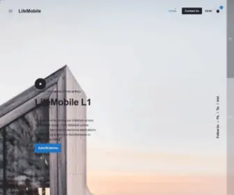 Lifemobile.ug(A phone built for Africa) Screenshot