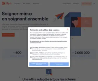 Lifen.fr(Solution universelle de communication m) Screenshot