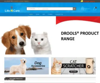 Lifencarepetshop.com(Life N Care) Screenshot