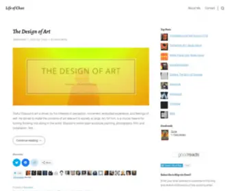 Lifeofchaz.com(Exploring What Captivates) Screenshot