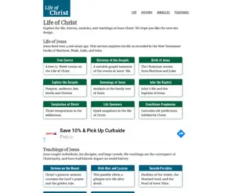 Lifeofchrist.com(Life) Screenshot
