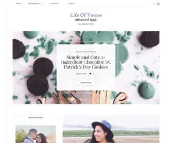 Lifeoftorres.com(By Vanessa Torres) Screenshot