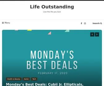 Lifeoutstanding.com(Life Outstanding) Screenshot