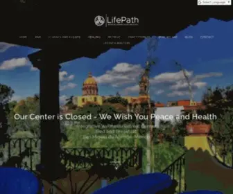 Lifepathretreats.com(LPR) Screenshot