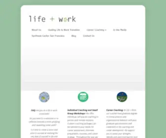 Lifepluswork.com(Guiding Career) Screenshot