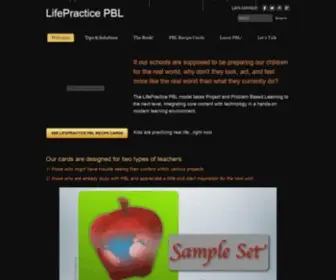 Lifepracticepbl.org(LifePractice PBL) Screenshot