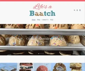 Lifesabaatch.com(1/2 lb Cookies) Screenshot