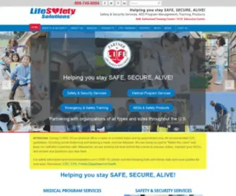 Lifesafetysolution.com(Life Safety Solutions) Screenshot