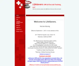 Lifesavers-CPR.com(LifeSavers CPR and First Aid Training) Screenshot