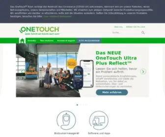 Lifescan.de(OneTouch®) Screenshot