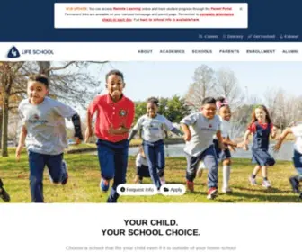 Lifeschools.net(Life School of Dallas) Screenshot