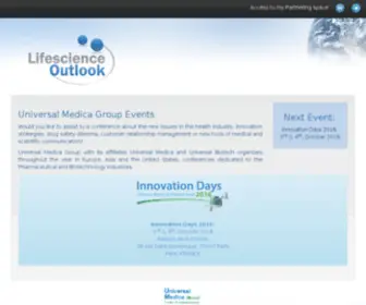 Lifescience-Outlook.com(Lifescience Outlook) Screenshot