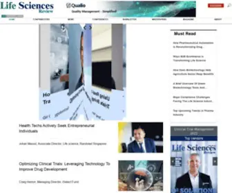 Lifesciencesreview.com(Life sciences review) Screenshot