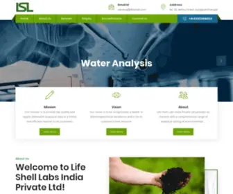 Lifeshelllabs.com(Life Shell Labs India Private Ltd) Screenshot