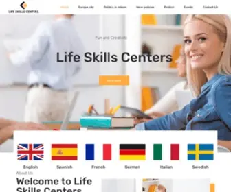 Lifeskillscenters.com(Life Skills high school) Screenshot