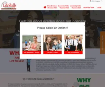 Lifeskillsolympiad.org(International Life Skills Olympiad) Screenshot