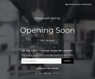 Lifesntls.com(Shopwell-being) Screenshot