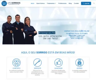 Lifesorrisos.com.br(Um Jeito diferente de ser feliz) Screenshot