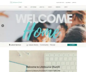 Lifesourcechurch.org.au(Making a Difference) Screenshot