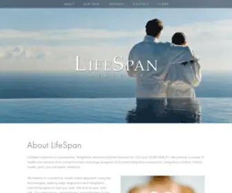 Lifespanmedicine.com(LifeSpan medicine) Screenshot