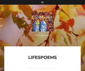 Lifespoems.nl(©Ilona Brandwacht) Screenshot