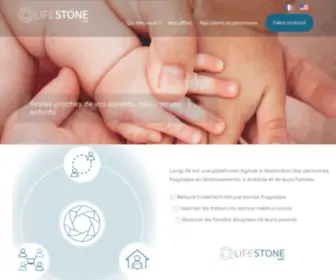 Lifestonelink.com(LongLife Family) Screenshot