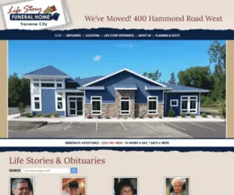 Lifestorytc.com(Life story funeral homes) Screenshot