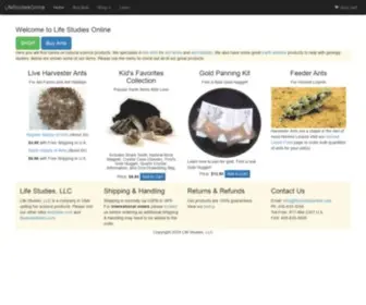 Lifestudiesonline.com(Life Studies Online) Screenshot