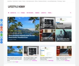 Lifestyle-Hobby.com(Lifestyle and Hobby) Screenshot