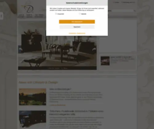 Lifestyle-UND-Design.com(Stilvoll Wohnen und Einrichten auf Lifestyle und Design) Screenshot