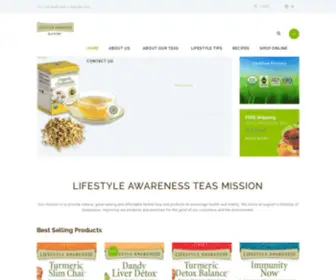 Lifestyleawarenessteas.net(Lifestyle Awareness) Screenshot